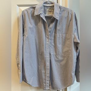 Abercrombie and Fitch oversized women’s dress shirt.